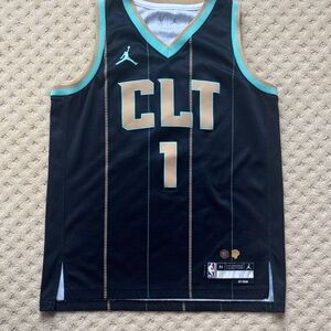 Youth LaMelo Ball Charlotte Hornets 2022/23 City Edition Swingman Jersey
